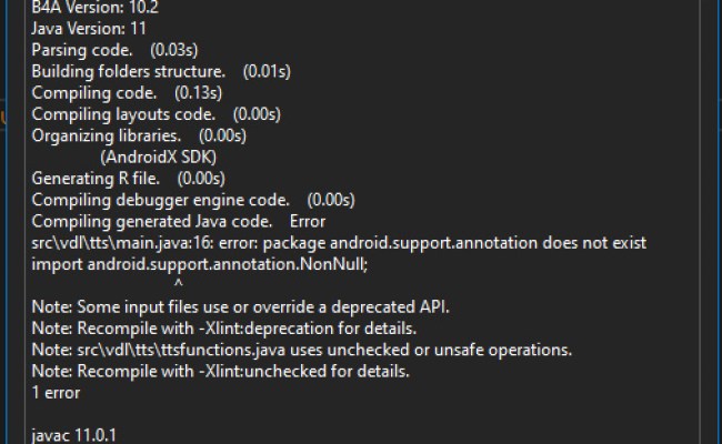 Problems After Using SDK Manager And Updating Android SDK | B4X ...