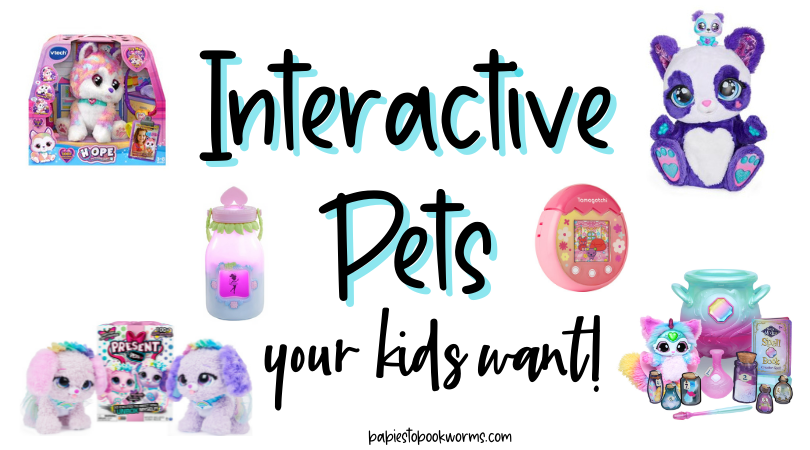 interactive pets for toddlers