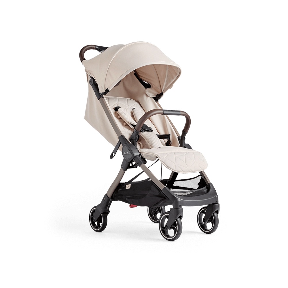 Silver Cross Clic Almond Stroller - BabyTots