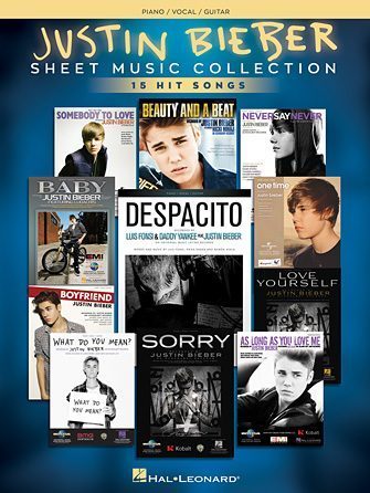 JUSTIN BIEBER – SHEET MUSIC COLLECTION
