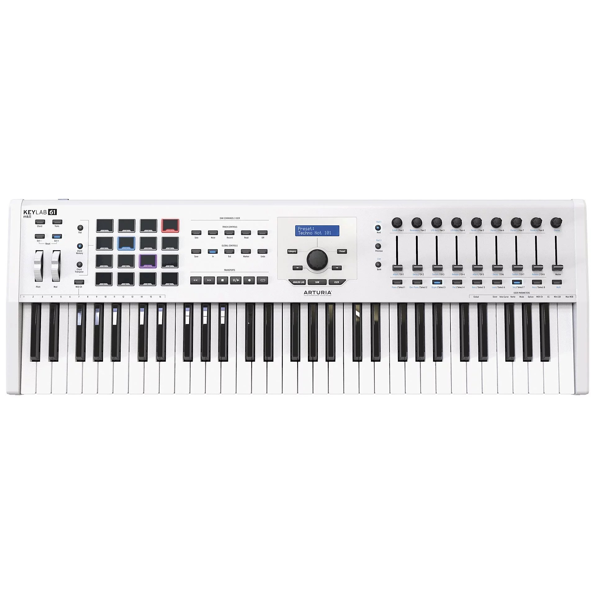 Arturia KeyLab 61 MKII 主控鍵盤 Keyboard
