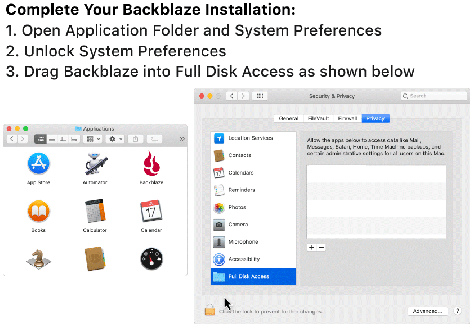 Mojave en Volledige schijftoegang