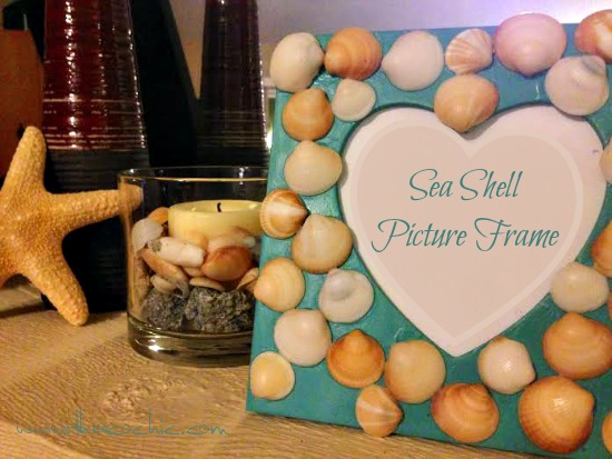 Sea Shell Picture Frame