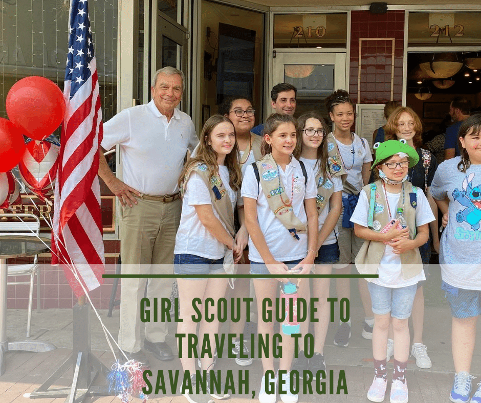 Girl Scouts Traveling to Savannah