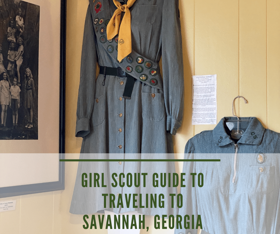 Traveling to Savannah, GA with Girl Scouts