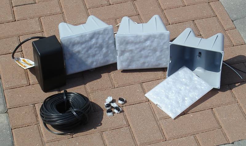 12w led landscape light outdoor landscape spotlights with spike stand 12v low voltage landscape lighting, ip66 waterproof garden yard trees flags pathway . Retaining Wall Low Voltage Light Kit - KRWL