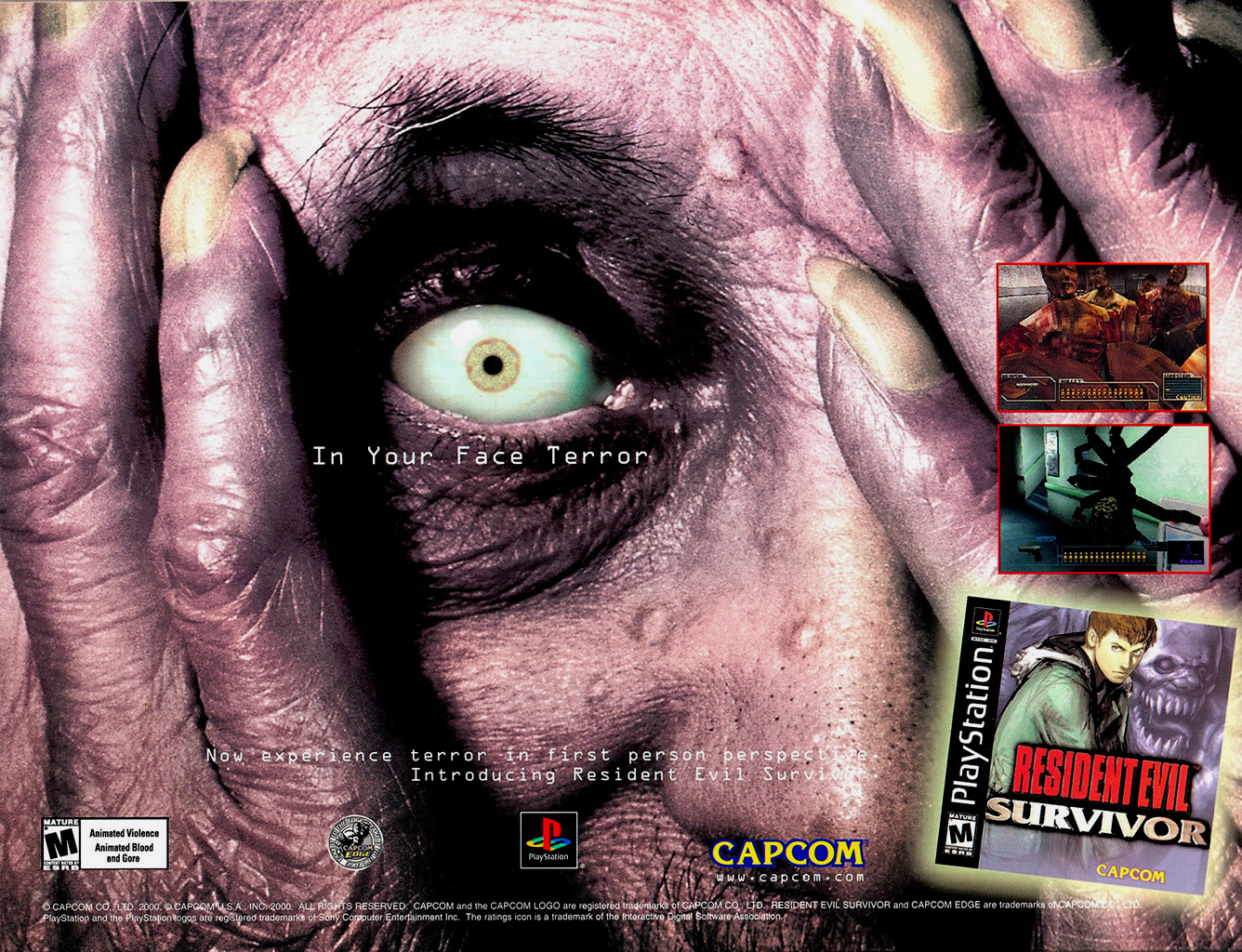 Resident Evil 3 Code Veronica Arcade Video Game FLYER Banner 