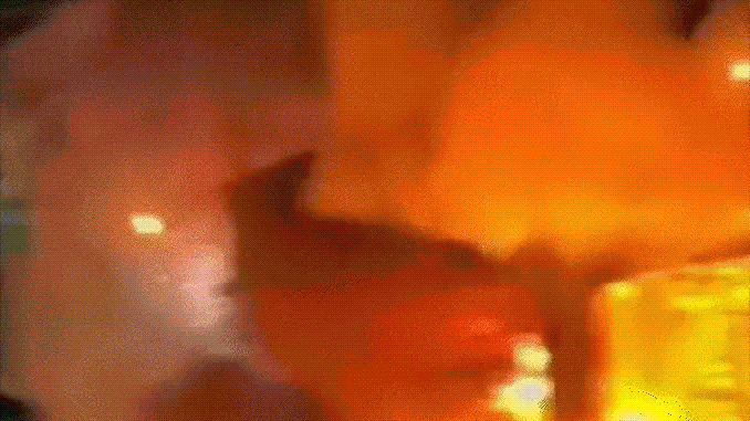 Indore EV charging fire accident house blaze