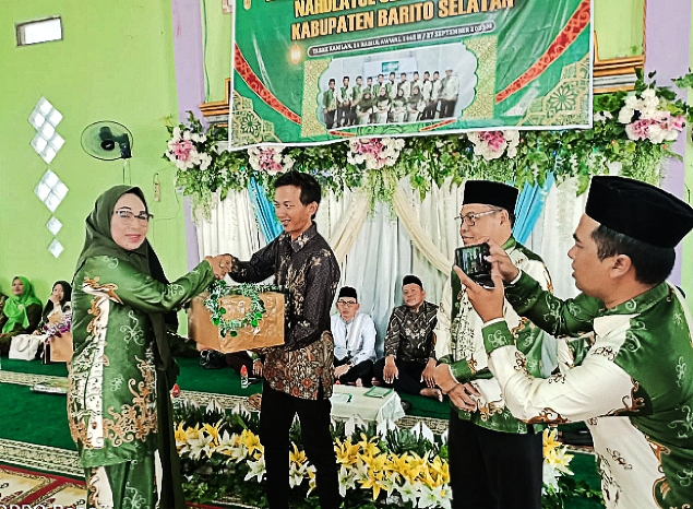 LKKNU Barsel Gelar Perayaan Maulid dan Bakti Sosial