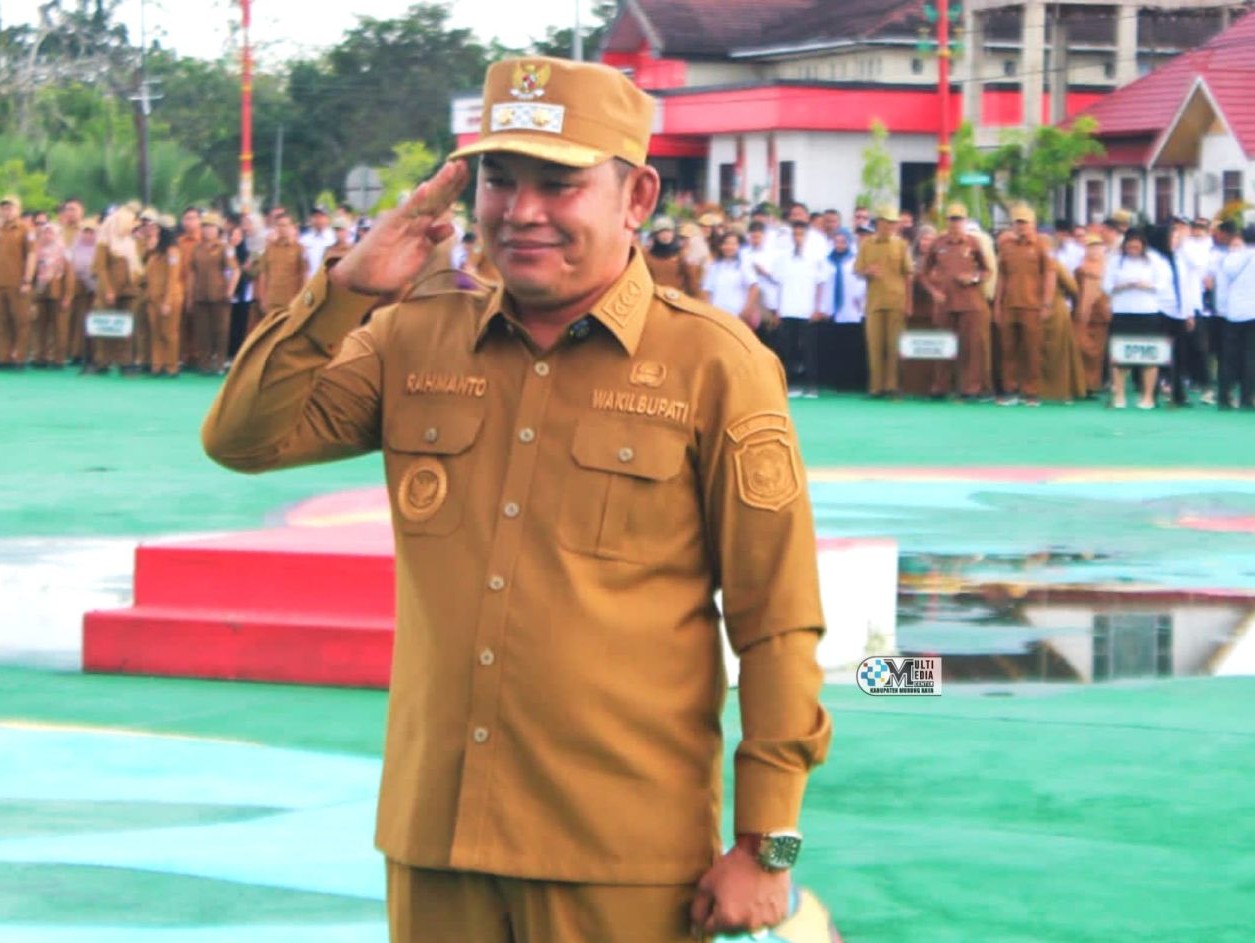 Wakil Bupati Murung Raya Pimpin Apel Gabungan, Tekankan Disiplin ASN