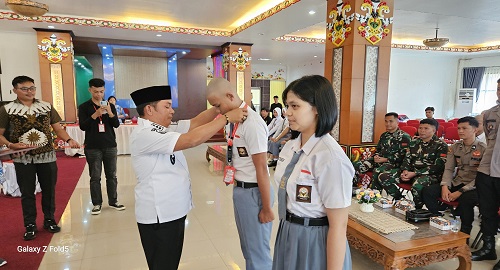 59 Orang Remaja Terbaik Calon Paskibraka Murung Raya Resmi Di Buka Wabup Murung Raya