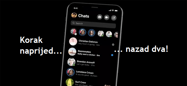 Novi Facebook Messenger redizajn - Naslovna
