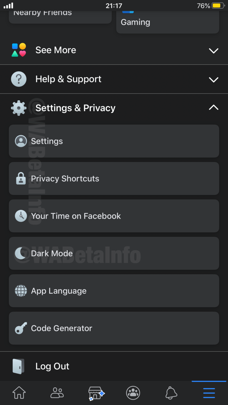 Facebook Dark Mode tamni rezim ios