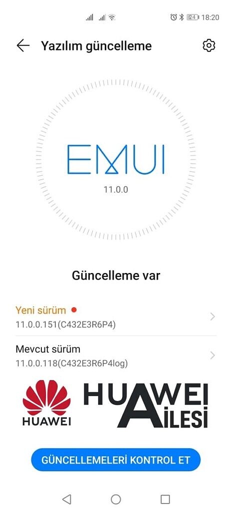 Huawei P40 Pro EMUI 11
