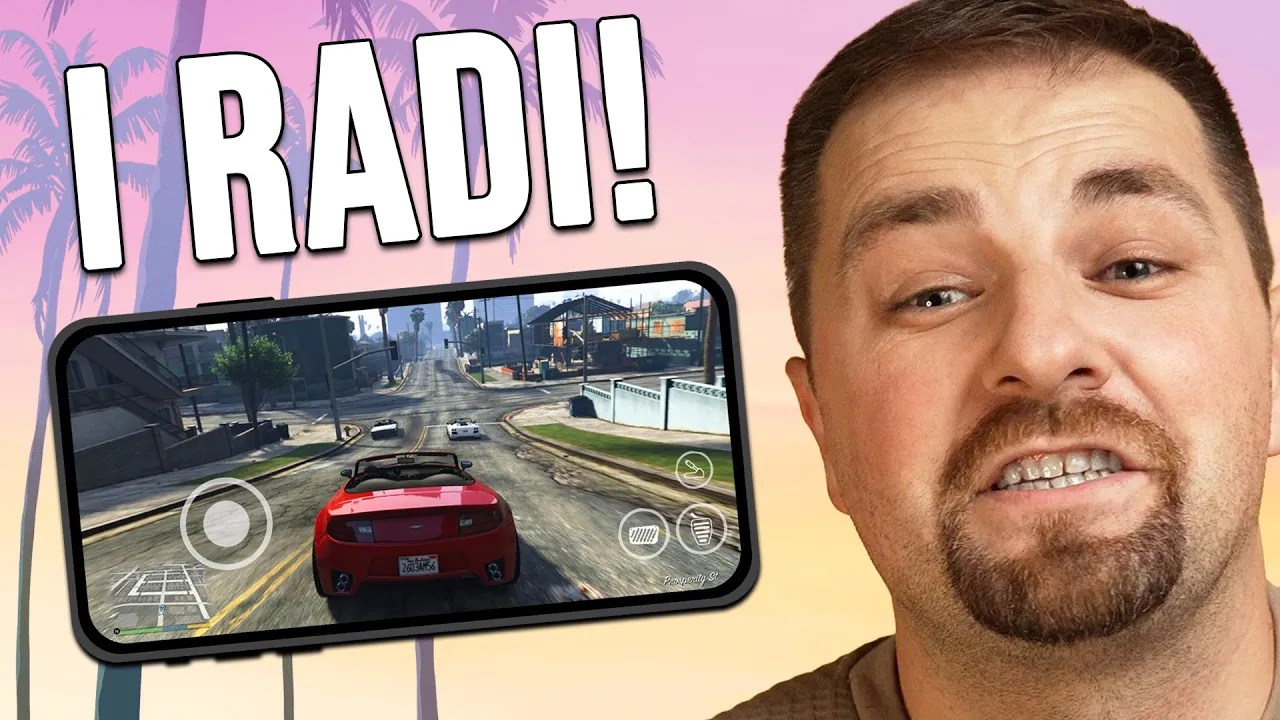 GTA 5 na telefonima playbox - Naslovna