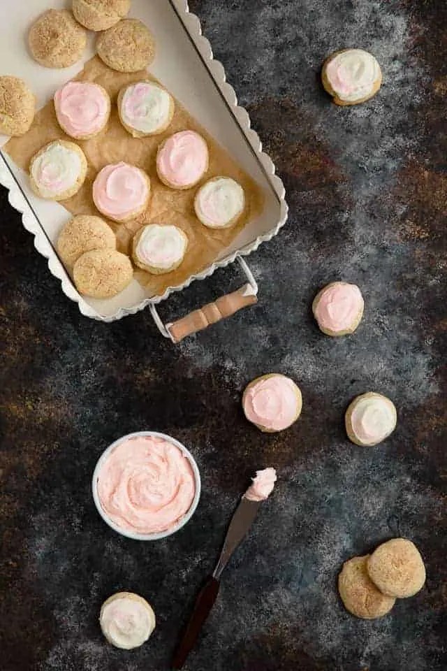 Beat in flour mixture just until blended. Sour Cream Cookies Recipe Baked By An Introvert