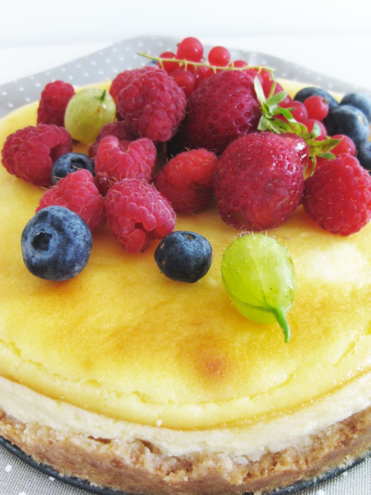 Cheesecake ai frutti di bosco