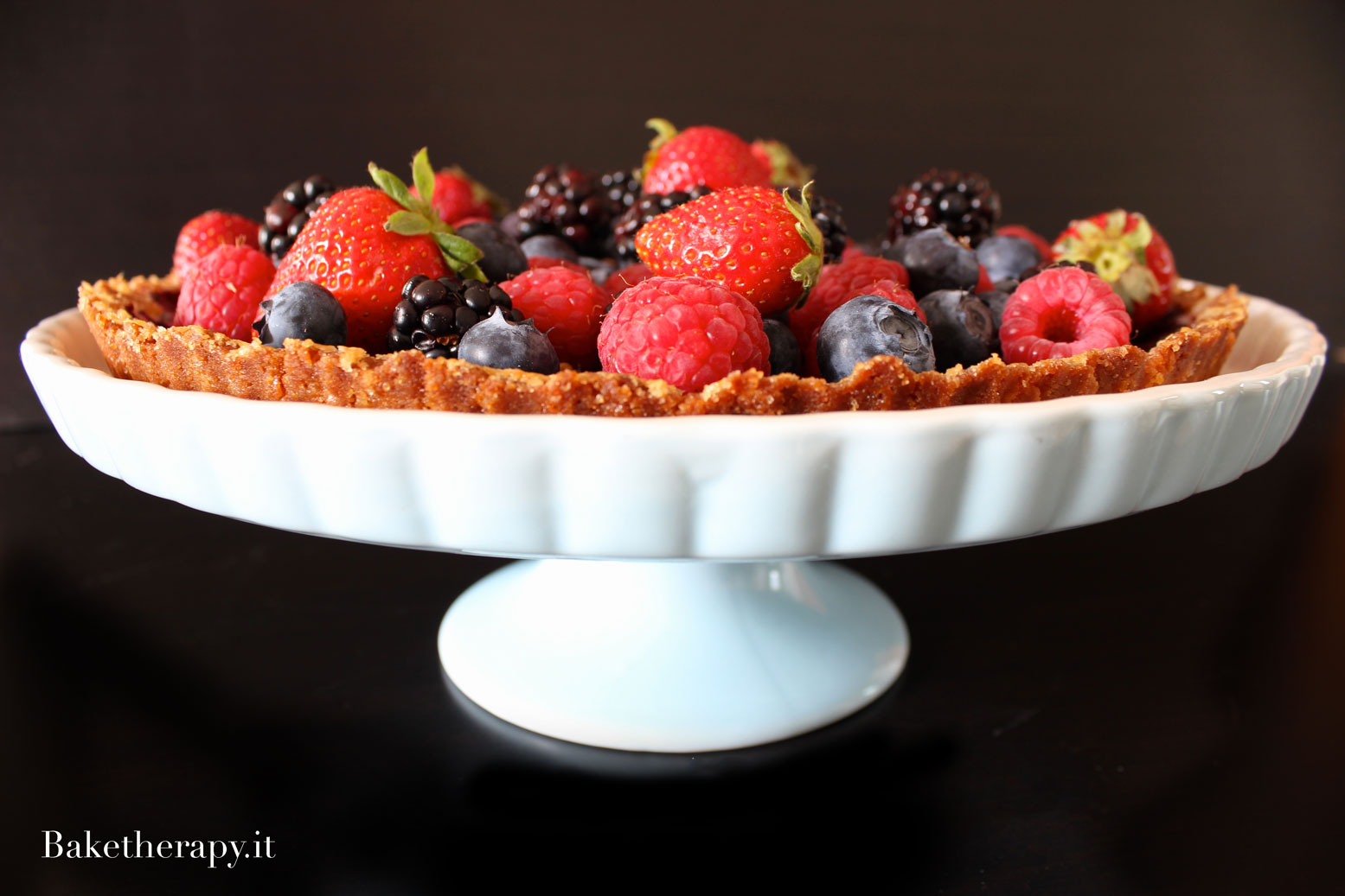 Crostata ai frutti di bosco senza lattosio