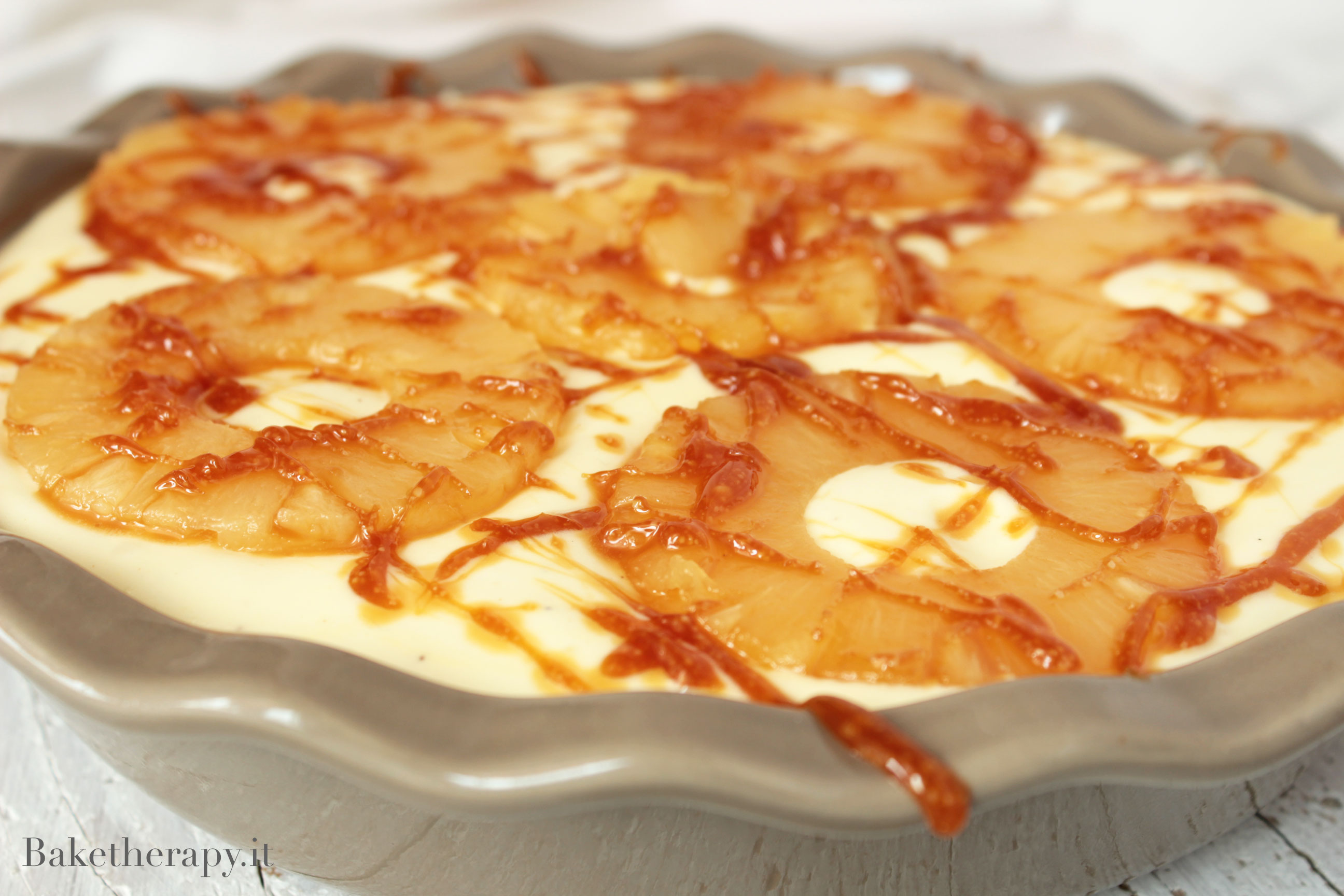 TIramisù con ananas caramellato