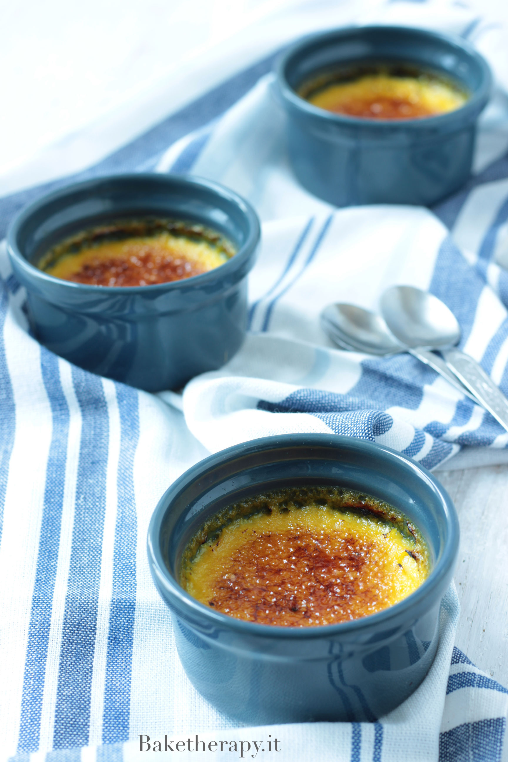 Crema bruciata al cocco e zafferano