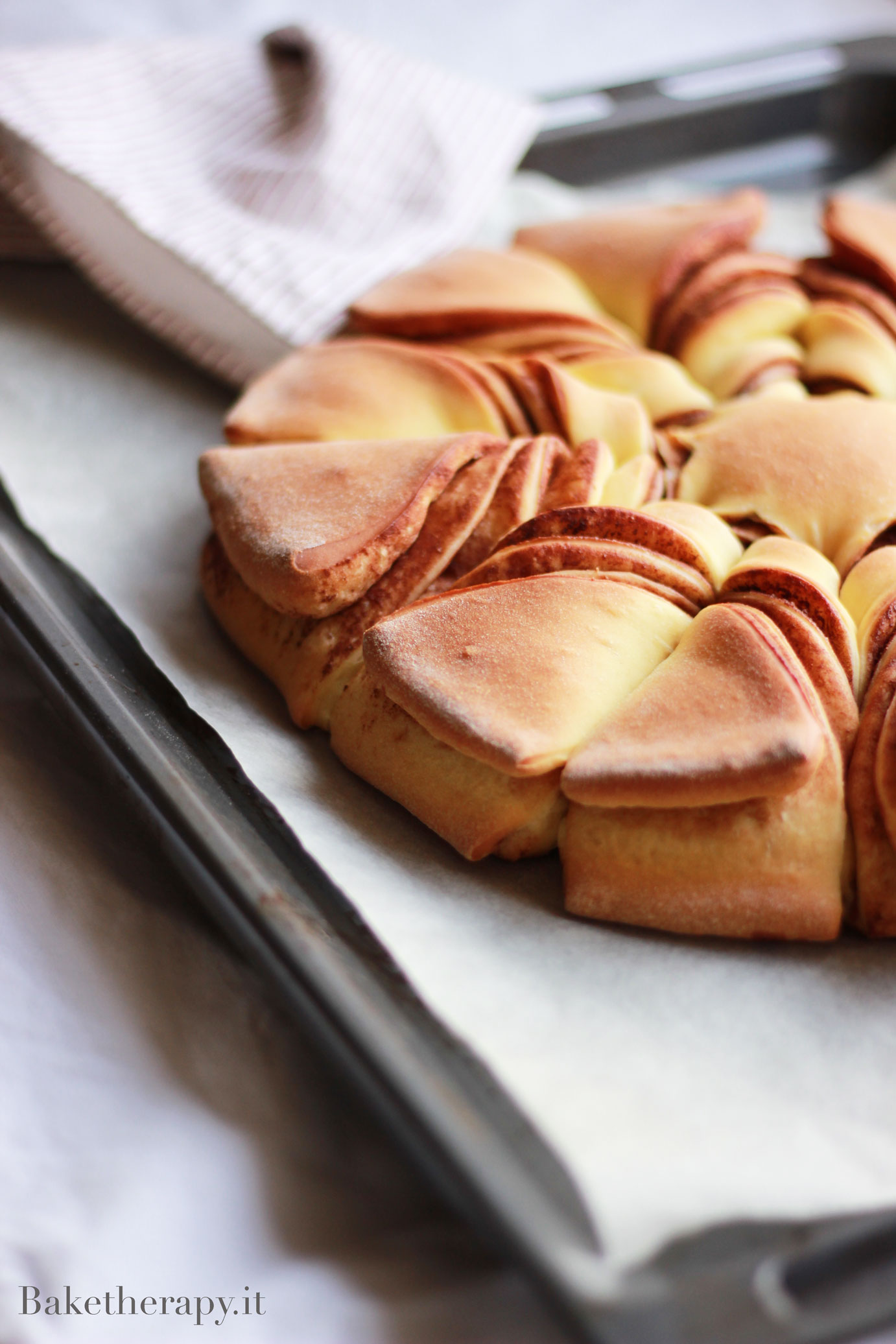 Stella soffice di pan brioche senza lattosio