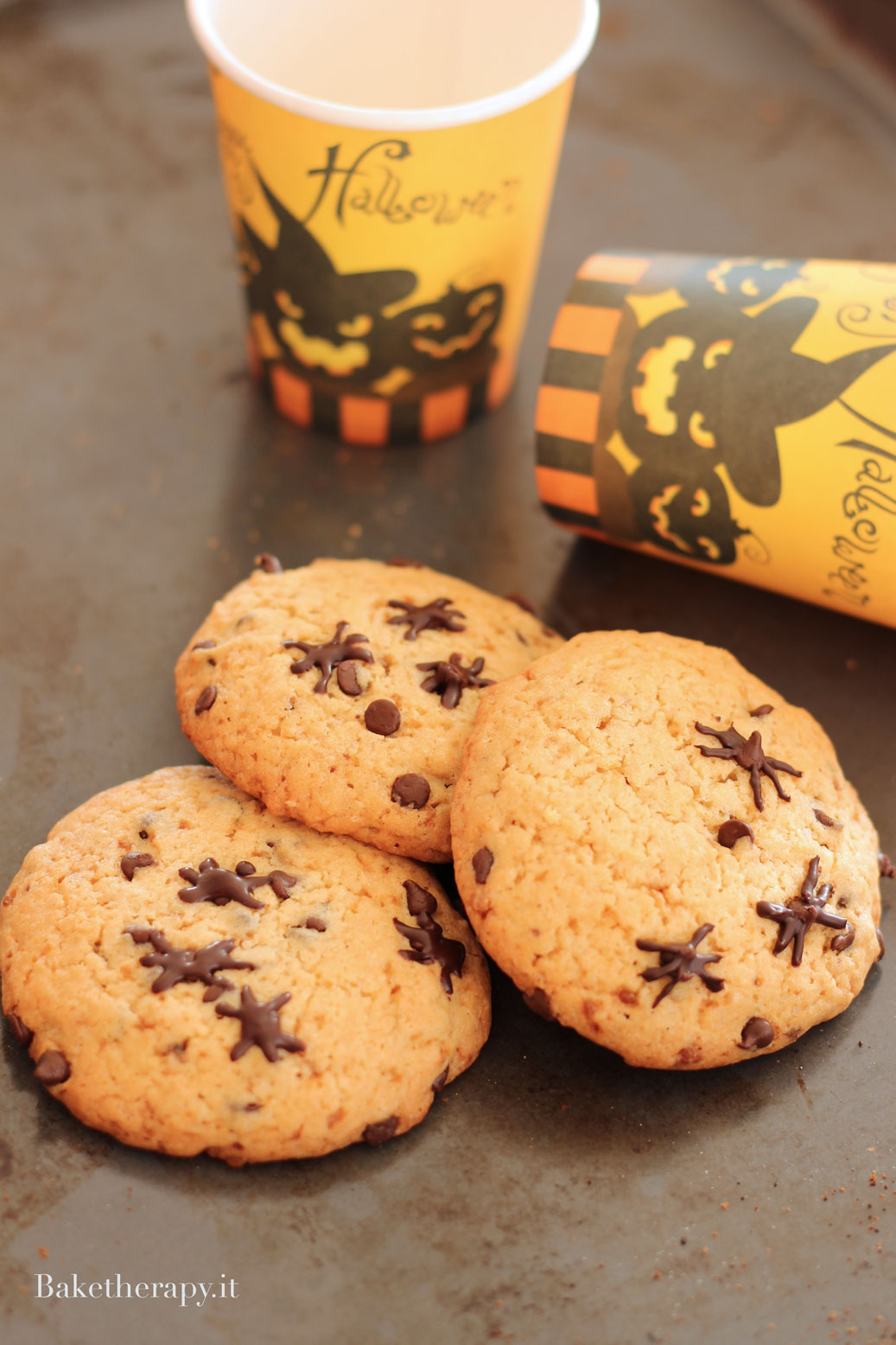 Halloween cookies senza burro