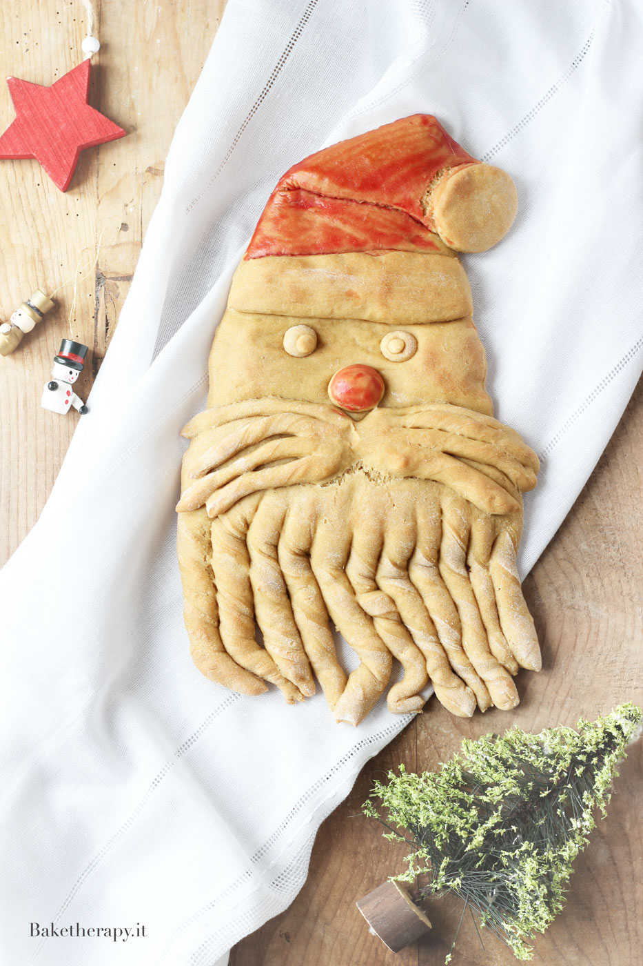 Santa Bread. Il pane di Babbo Natale.