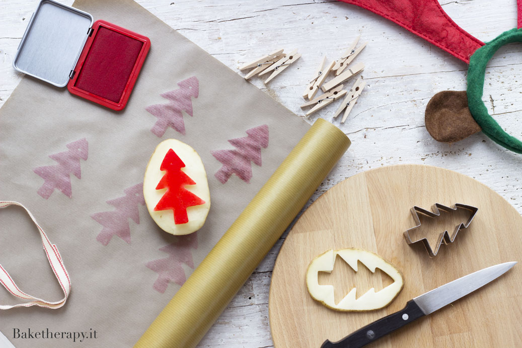 Carta da regalo decorata