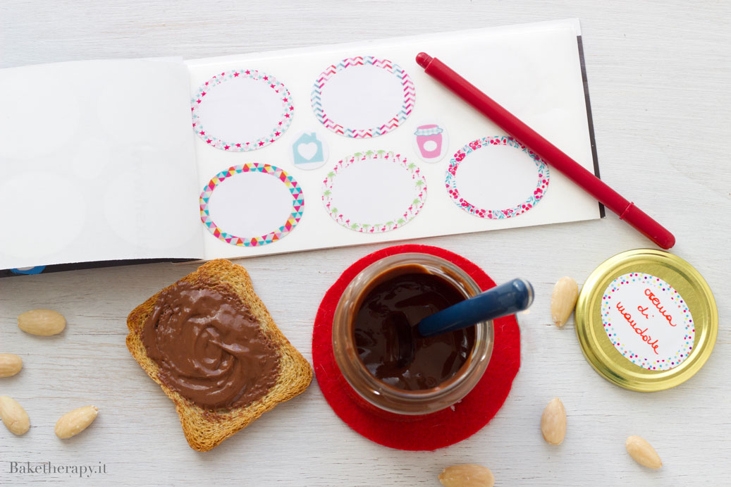 Crema alle mandorle e cioccolato