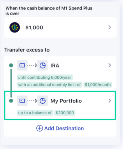 M1 Smart Transfer Example
