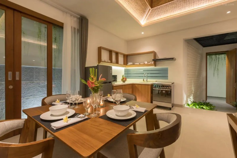 Best Bali hotels and apartment with in room kitchen for a comfortable and convenient stay. Save money on dining out and enjoy the freedom of cooking your own meals while on vacation.
