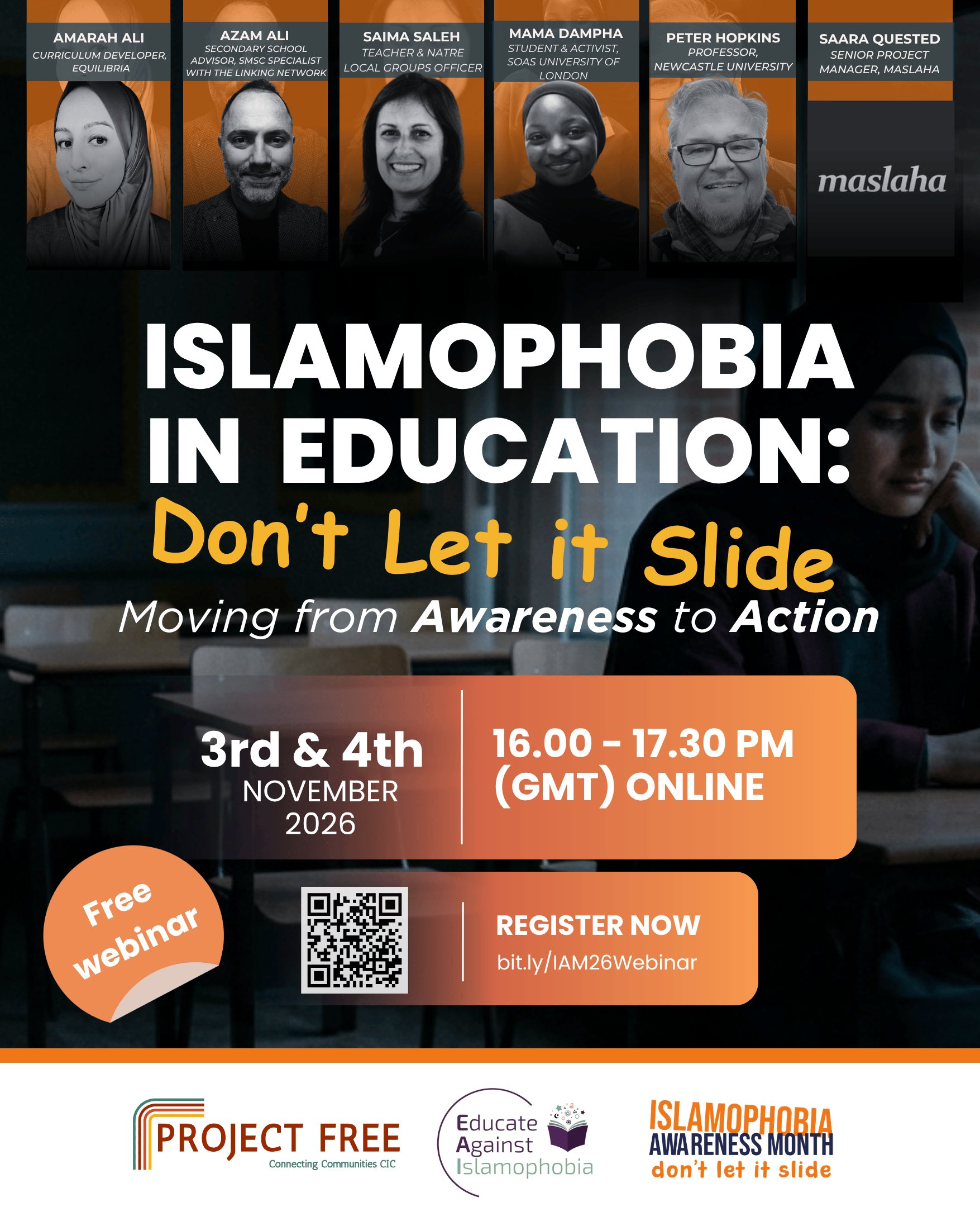 Islamaphobia in Education 3 poster