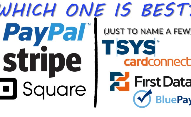 Paypal, Stripe, Square Vs. Merchant Account - Which One Is Better - Merchant Account Processing ...