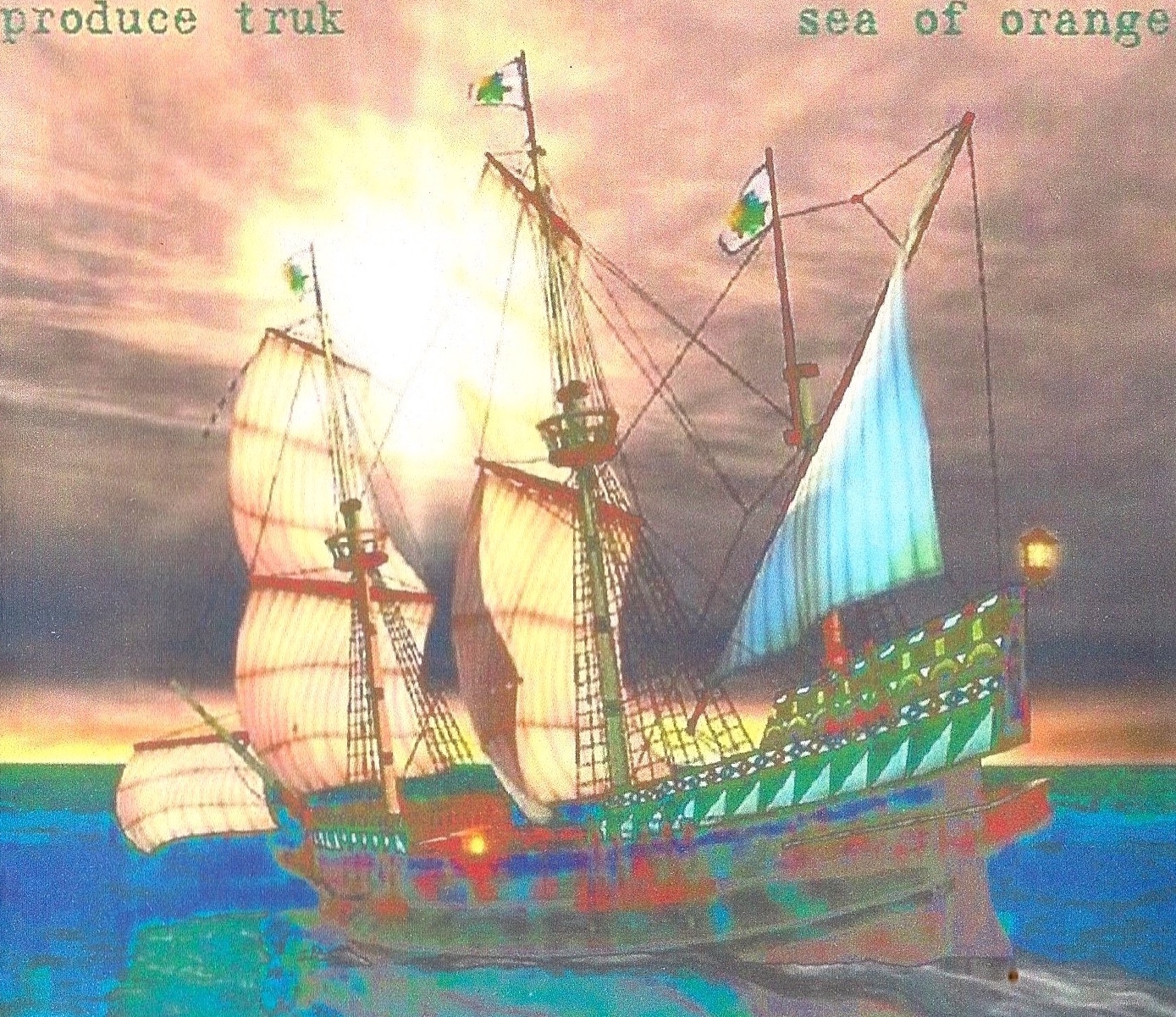 Produce Truk Sea of Orange CD cover