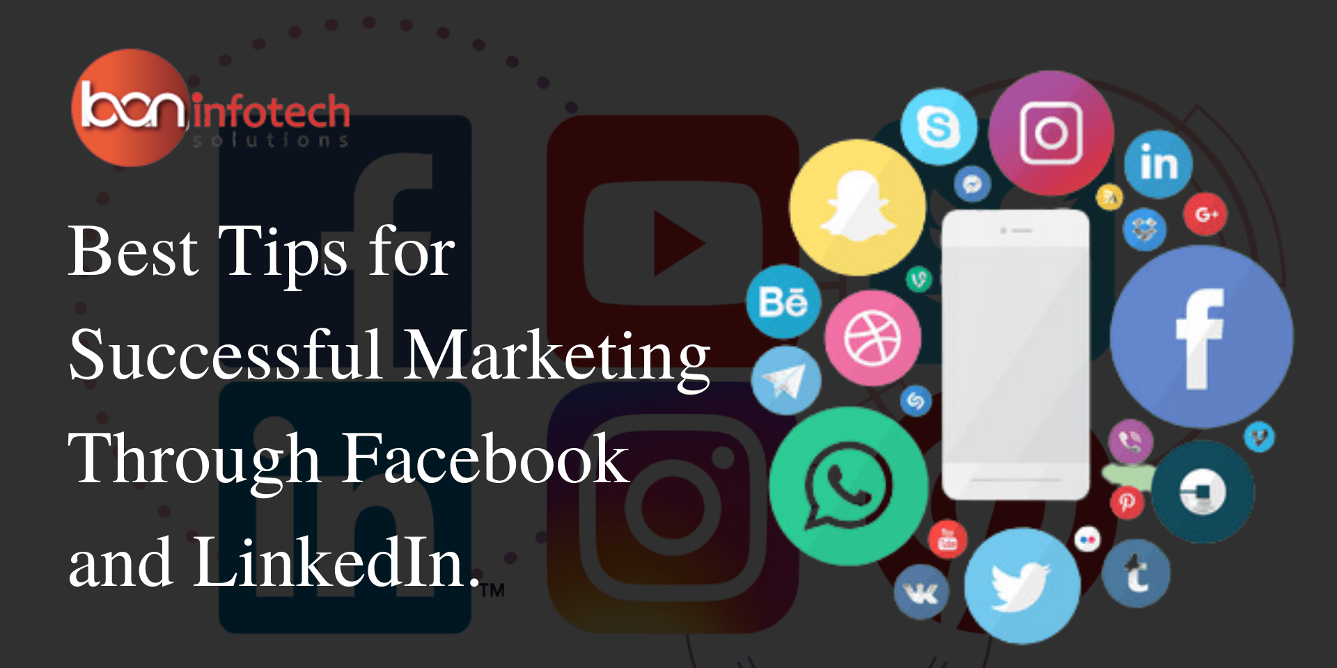 Many email providers offer their services for free. Best Tips For Successful Marketing Through Facebook And Linkedin Ban Infotech Solutions
