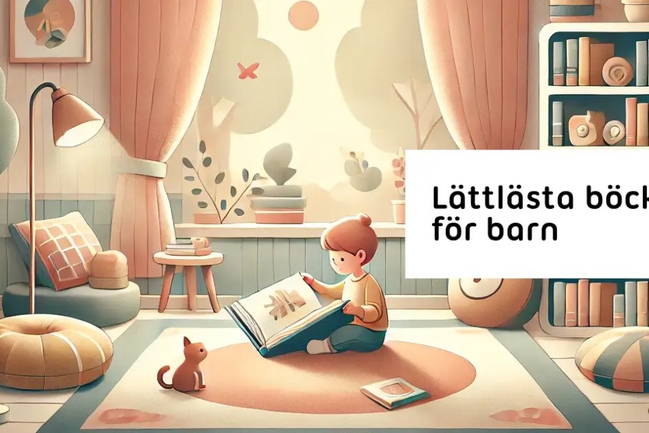Lättlästa böcker för barn