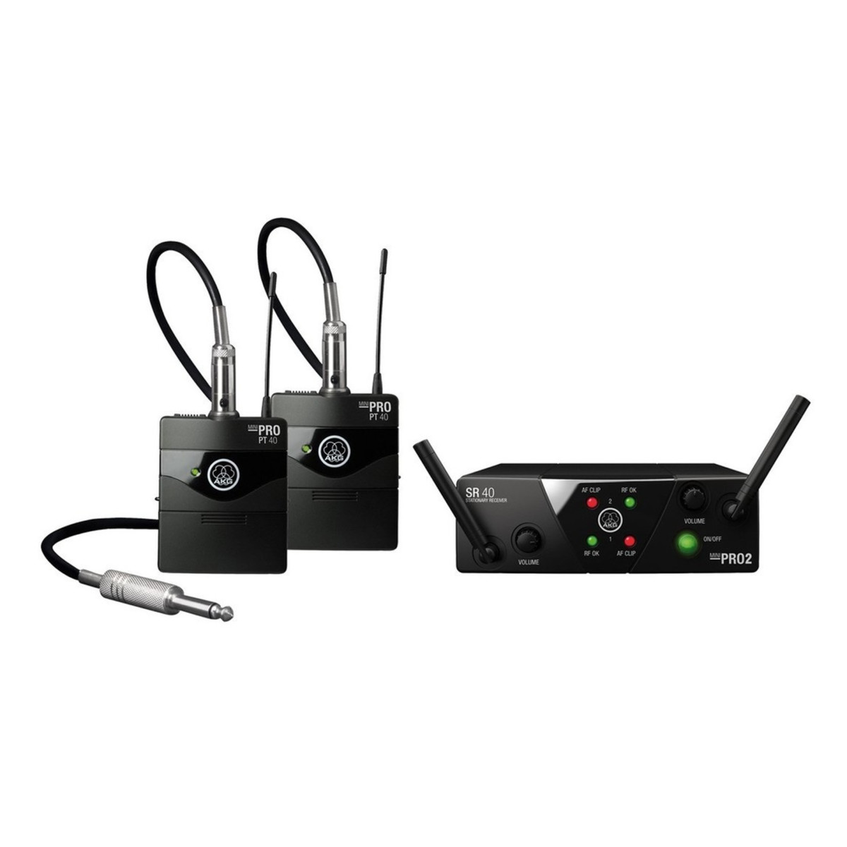 AKG WMS 40 Pro Mini Dual Instrumental Set – Barone Musica