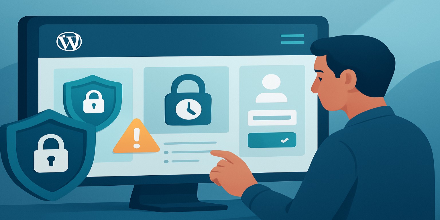WordPress Limit Login Attempts Reloaded 登入失敗紀錄與暫時鎖定設定示意