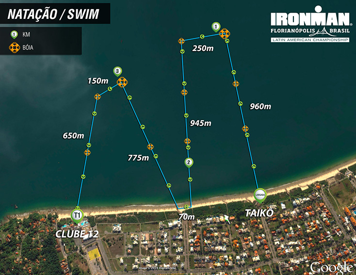 Swim Course - 3.8km