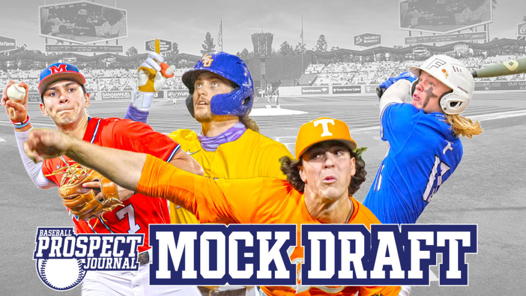 2023 mlb draft: top-10 pick mock draft
