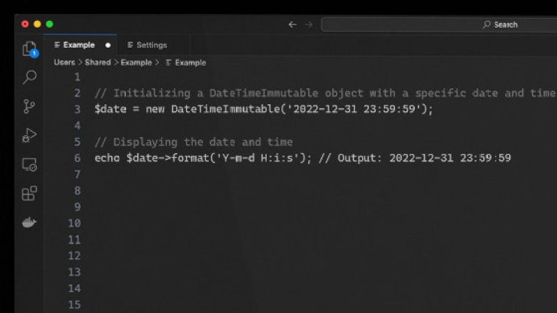 Basic example of PHP function DateTimesetTimezone().