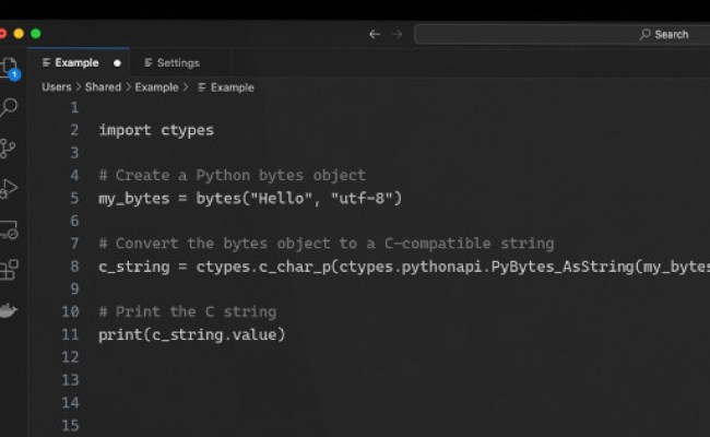 Basic Example Of Python Function Ascii()