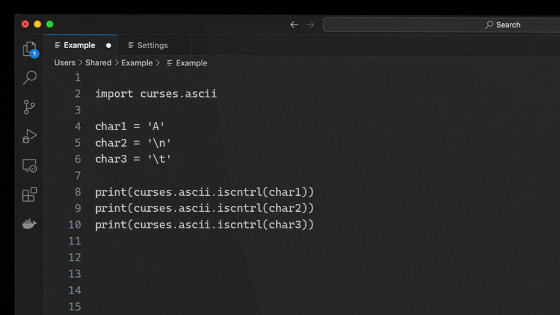 Ascii Control Characters In My Terminal Real Python - Retina Minimal Backgrounds for Desktop