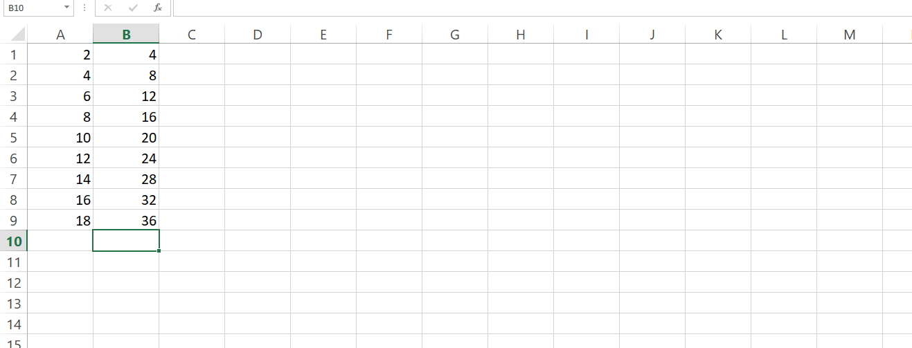 how-to-make-y-mx-c-in-excel-basic-excel-tutorial