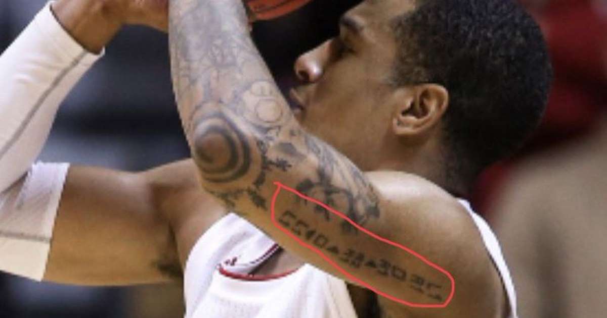 Download Gratuito immagini Il Curioso Tatuaggio Di Devonte Green Di Indiana Dedicato A Gta il piu cool saluti