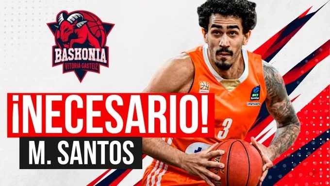 SergioBasket_vlogs. Analizamos la llegada de Marcio Santos a Baskonia