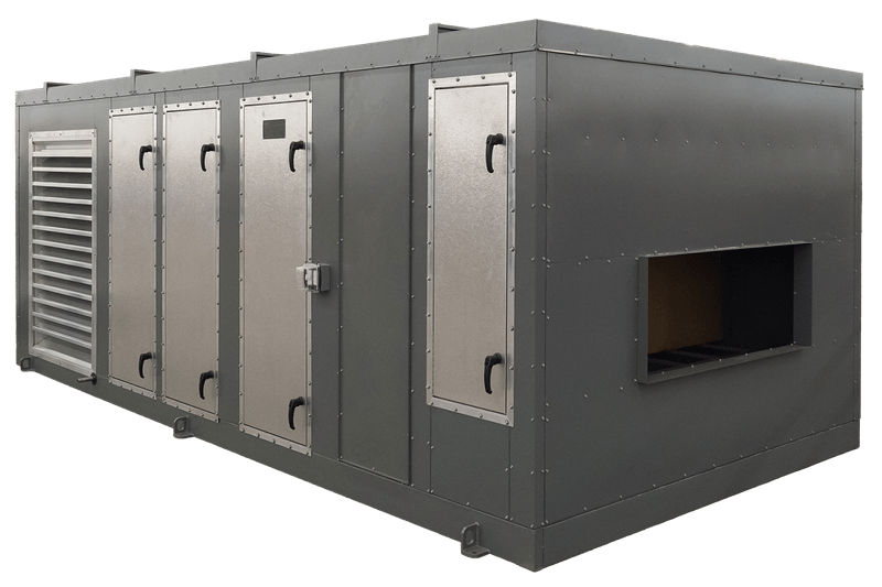 Engineered air makeup air unit