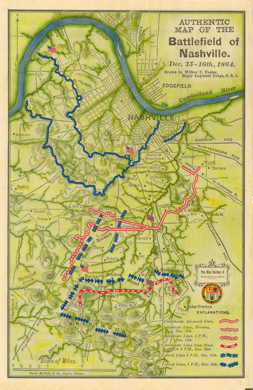 Nashville Battle Centennial The Battle Of Nashville Trust Back Page 