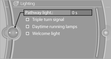 Headlamp courtesy delay feature