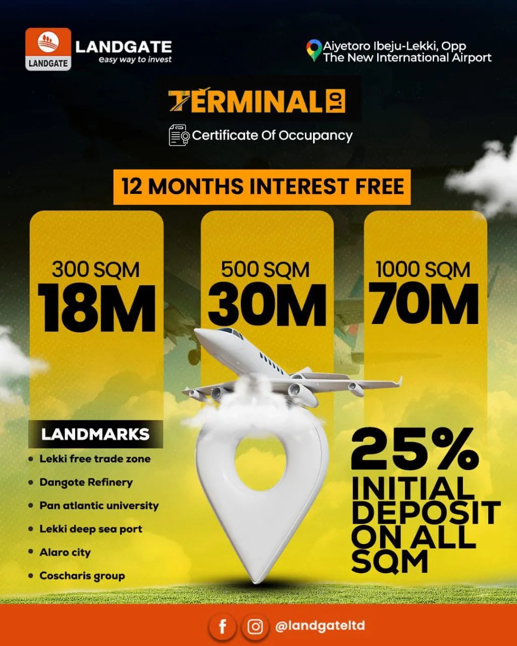 Terminal One Estate isn't just a plot of land; it's a strategic entry point into the most explosive real estate market in West Africa, driven by the monumental development of the New Lekki International Airport.